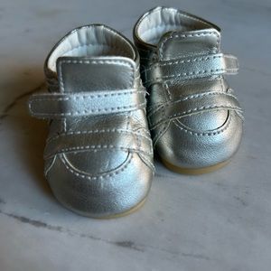 American Girl Doll silver shoes